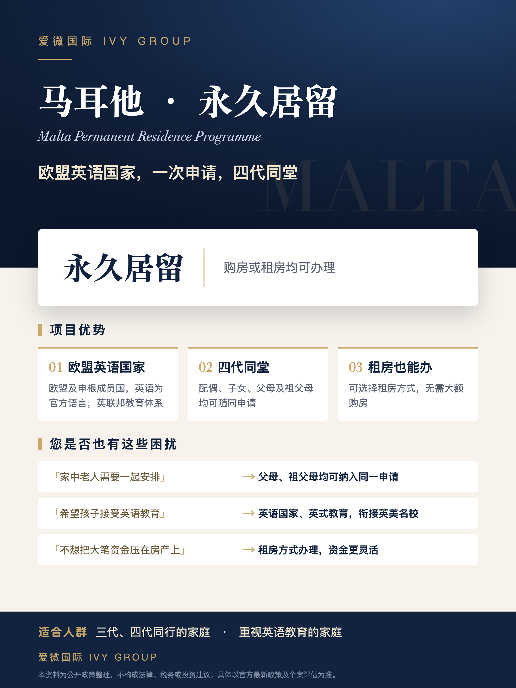 马耳他 · 永久居留项目单页
